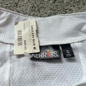 Kerrits Ice Fil Short-Sleeve Shirt - Size M - white
